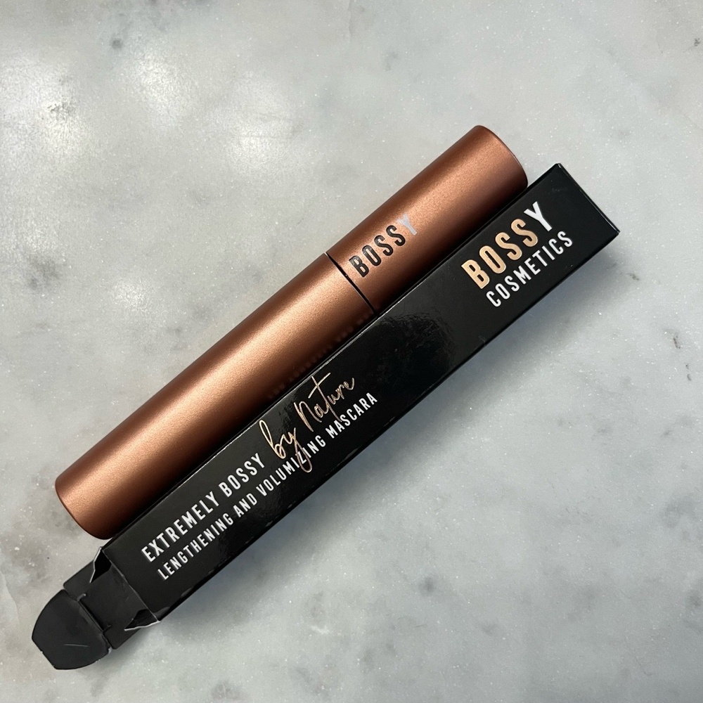 Bossy Cosmetics Mascara ONYX Lengthening Volumizing Eye Makeup New NIB